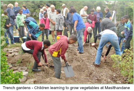 Masithandane Trench Garden Project Masithandane children's Trench Garden Project