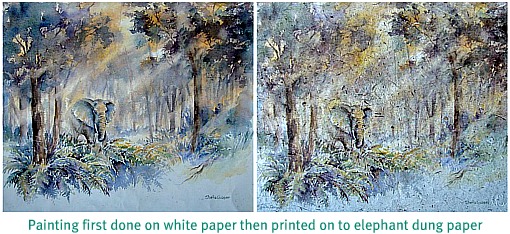 Sheila's Matriarch of Knysna Forest painting