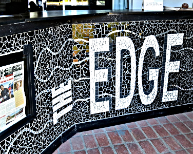 Moasic counter Sedgefield Edge Newspaper