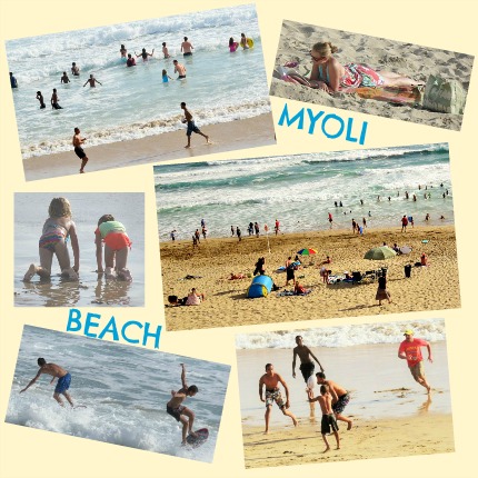 Christmas time on Myoli Beach Christmas time on Myoli Beach