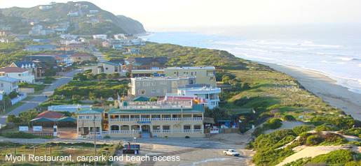 Pilipili restaurant and beach-bar at Myoli Beach Myoli restaurant and beach acces