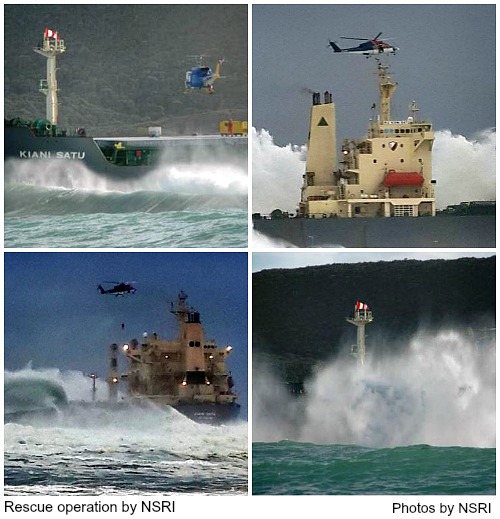 Dramatic NSRI rescue scenes