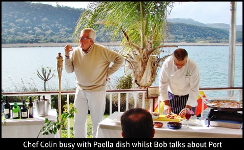 Bob Dudley & Chef Colin Capon Bob Dudley & Chef Colin Capon