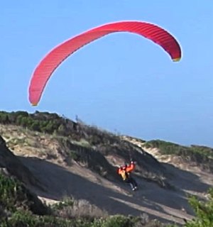 Paraglide launch from Swartvlei carpark