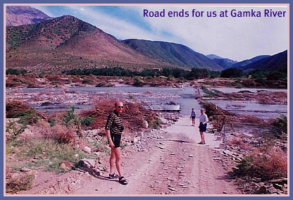 End of Road at the Gamka River