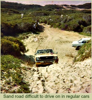 Difficult sand roads Difficult sand roads