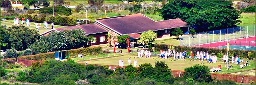 View of Sedgefield Bowling Club from Cloud 9 View of Sedgefield Bowling Club from Cloud 9