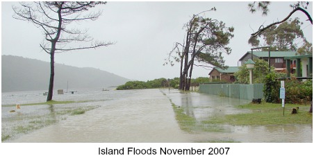 Island flooding 2007 Island flooding 2007