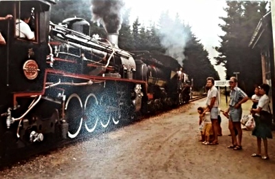 Sedgefield Station without a platform