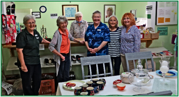 Shop Supervisor and Volunteers