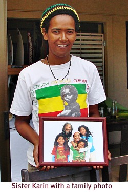 Sister Karin Rastafarian, Sister Karin