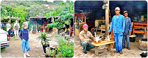 Pedro's sons at the nursery Pedro's sons at the nursery