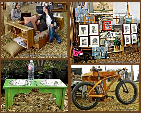 Indoor display stands