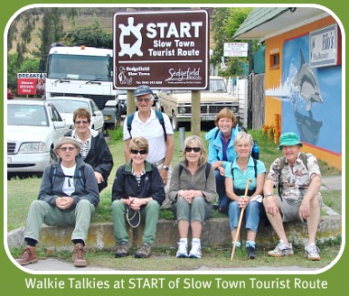 Walkie Talkie group at the start Walkie Talkie group at the start