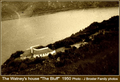 1950  photo of the floods from Elaine Watney's house on Cloud 9 1950  photo of the floods from Elaine Watney's house on Cloud 9