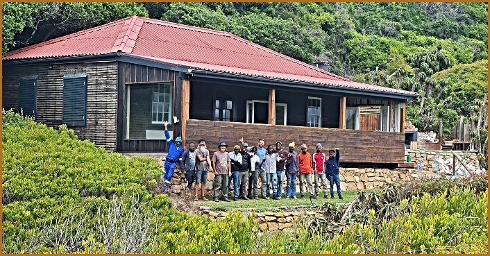 The Historic Swartvlei Beach Cottages Restoration Team