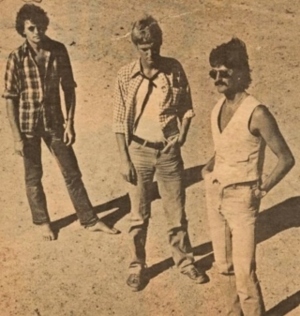 Tony and friends at Stellenbosch farm - 1979