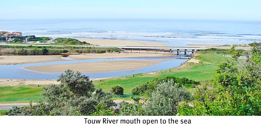 Touw River mouth Touw River mouth