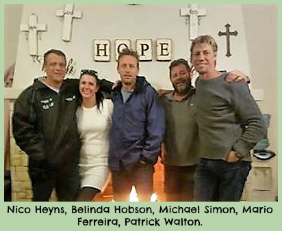 The crew who co-ordinated efforts between the firefighters and the volunteer helpers at the Town Hall and in the field.