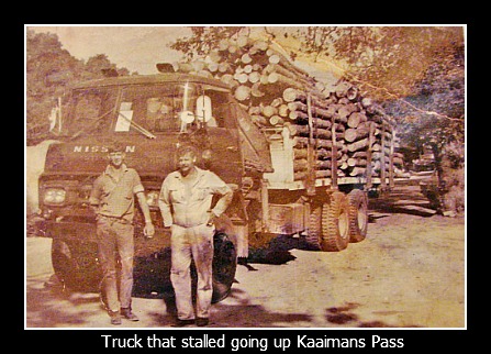 Loaded truck going up Kaaimans Loaded truck going up Kaaimans