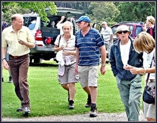 Walkie Talkies on a visit to Herold Wines at the top of Montagu Pass.