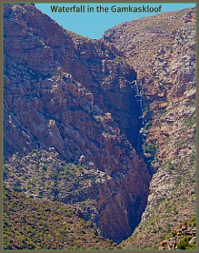 Waterfall in the Gamkaskloof