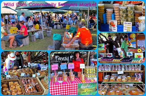 Stall scenes at the internationally acclaimed Saturday Outdoor Wild Oats Market