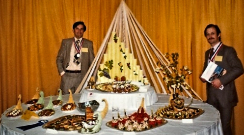 Winning Buffet at Washington DC Culinary competition