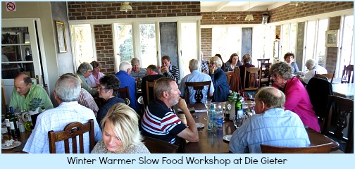 Winter warmer workshop attendees