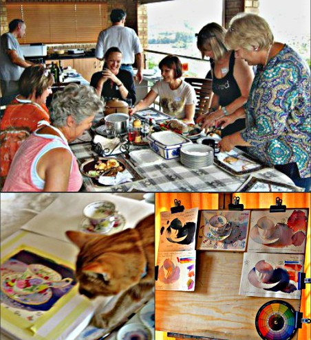 Lunchtime for the workshop