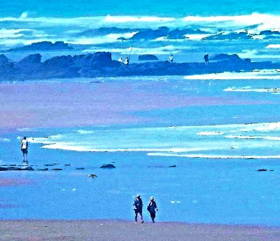 Surreal Beach Walk