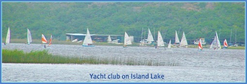 Yacht Club sailing on Island Lake Yacht Club sailing on Island Lake